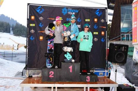 Brits 09 Womens halfpipe podium