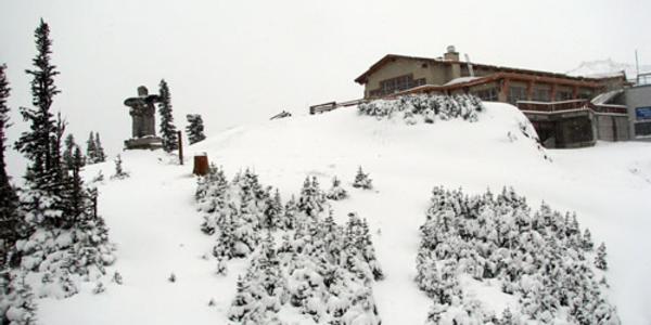 First snow of the season at Whistler