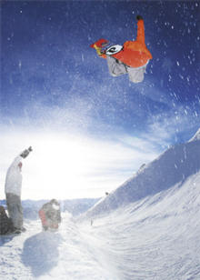 Ski Resort Nordpark in Austria