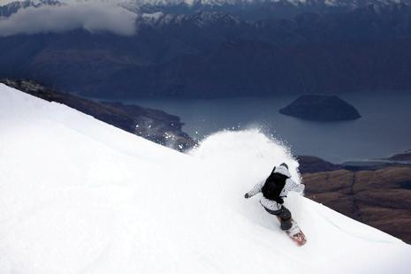 Treble cone team rider Maria Kuzma
