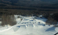 Ski Resort Waterville Valley in USA