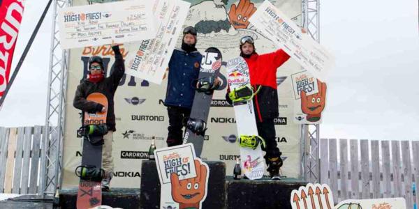 HIRAOKA AND KELLY CLARK WIN HIGH FIVE HALFPIPE!