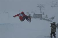 Dom Harington and Kate Foster Take BRITS halfpipe