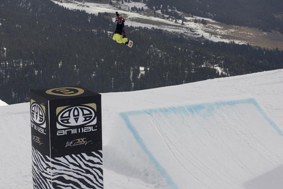 The Brits Animal Slopestyle 2010 rider: Katie Ormerod