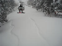 Ski Resort Kandatsu Kogen in Japan