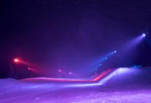 Unique snow park lights up Åre