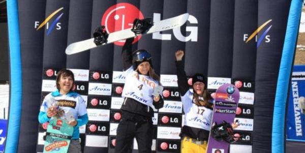 Zoe Gillings comes 3rd in Arosa