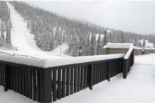 Ski Resort Marmot Basin in Canada