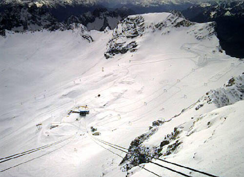 Zugspitze Glacier in major decline