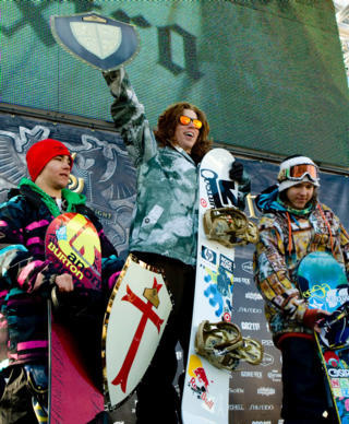White & Buaas win the US Open Slopestyle