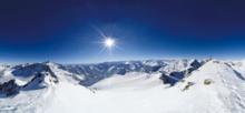 Ski Resort Stubai Glacier in Austria