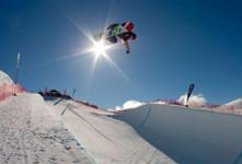Halfpipe qualifiers at the Junior World Champs