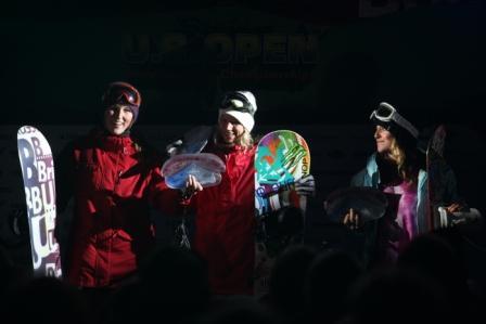 Womens podium at the US Open 2011 Jam