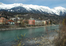 Ski Resort Innsbruck in Austria