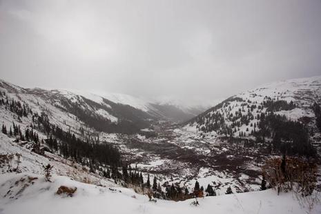 Aspen Snow Independence Pass, 5th October 09