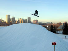 Ski Resort Edmonton Ski Club in Canada
