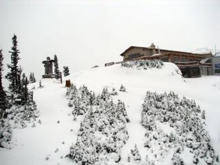 First snow of the season at Whistler