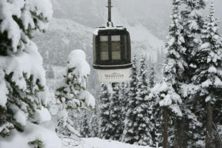 First snow at Whistler
