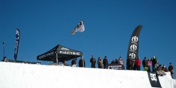 Electric Quarterpipe results from Snow Park, NZ