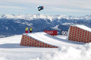 BEO2010 Mens Slopestyle Finals Winner Peetu Piiroinent