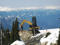 Work on new Gondola started at Whistler