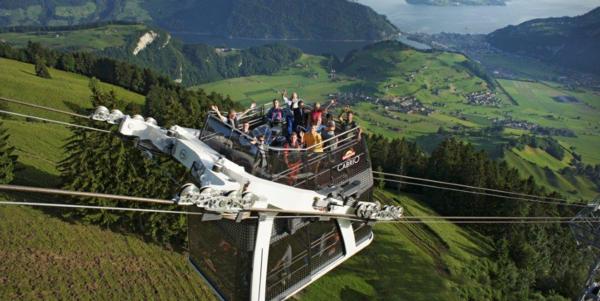 Fancy riding an open top cable car, you can now!