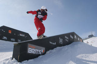 Laura Berry, Slopestyle comp Laax 06