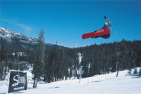 Ski Resort Sierra-at-Tahoe in USA
