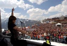Mel C adds spice to end of season at Ischgl