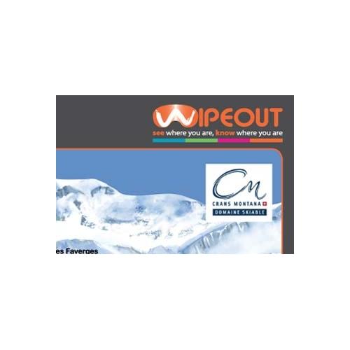 Crans Montana 2011-12 Wipeout Piste Map