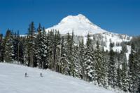Ski Resort Mount Hood Meadows in USA