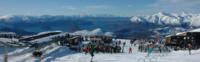 Ski Resort Treble Cone in New Zealand