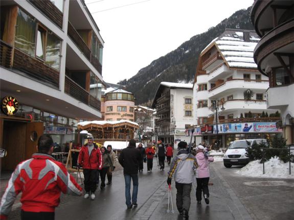 Main road through town