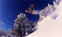 Ski Resort Mount Bachelor in USA