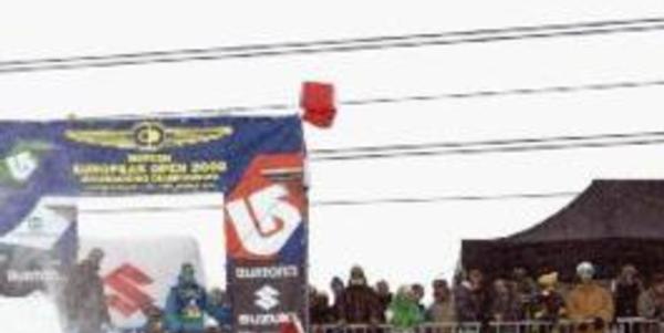 Clark & Malin Qualify First in BEO Halfpipe Semis