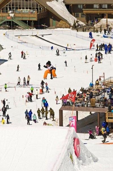 Slopestyle winner Jana Mayen-Weatherby