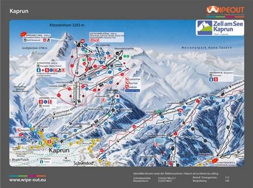 Zell/Kaprun 2010/11 Wipeout Map