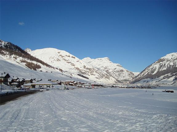 Valley and town