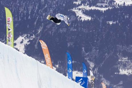 Brits 09 Halfpipe competition