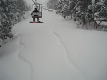 Ski Resort Kandatsu Kogen in Japan
