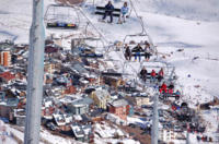 Ski Resort La Parva in Chile