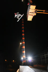 European Record for James Thorne at Laax