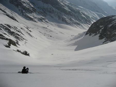 First Tracks down the bowl