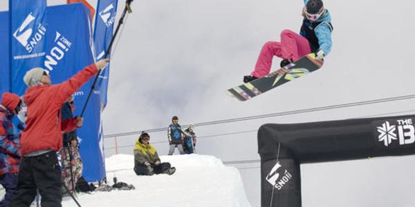 Jamie Nicholls wins the halfpipe a Brits