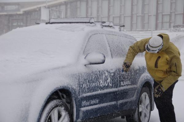 First Snow Falls Down Under