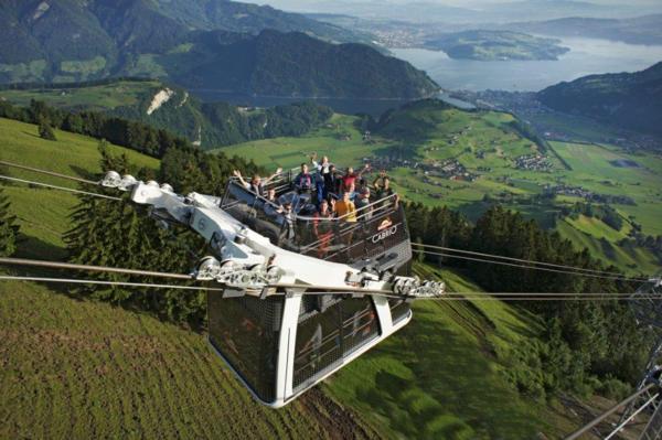 Fancy riding an open top cable car, you can now!