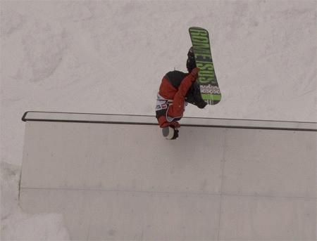Mens slopestyle, BRITS 2008, Laax