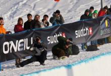 Iouri Podlatchikov takes the Evolution Halfpipe