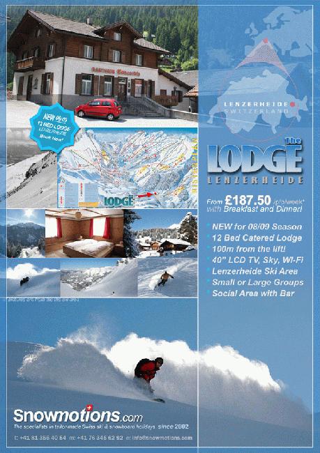 The lodge flyer