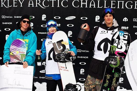 Oakley Arctic Challenge 2010 podium